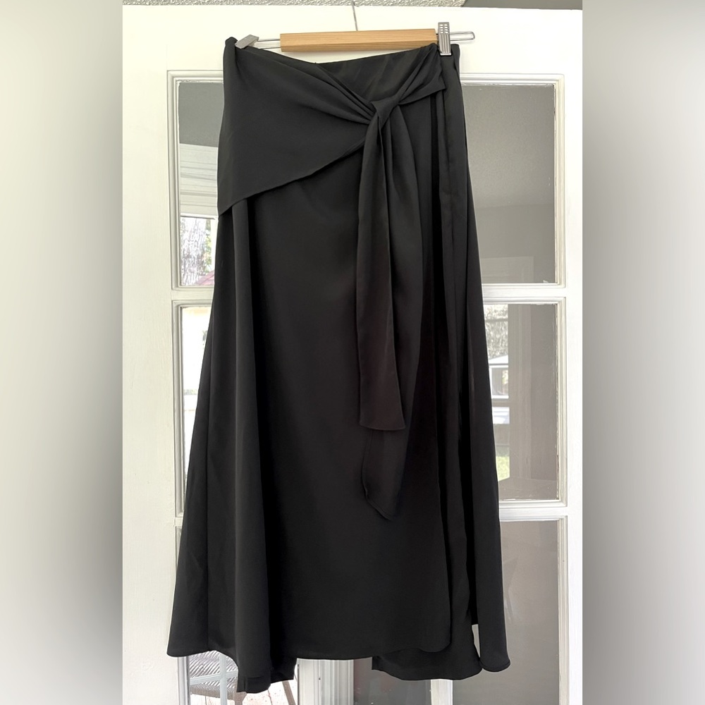 Zara high waisted wrap pants